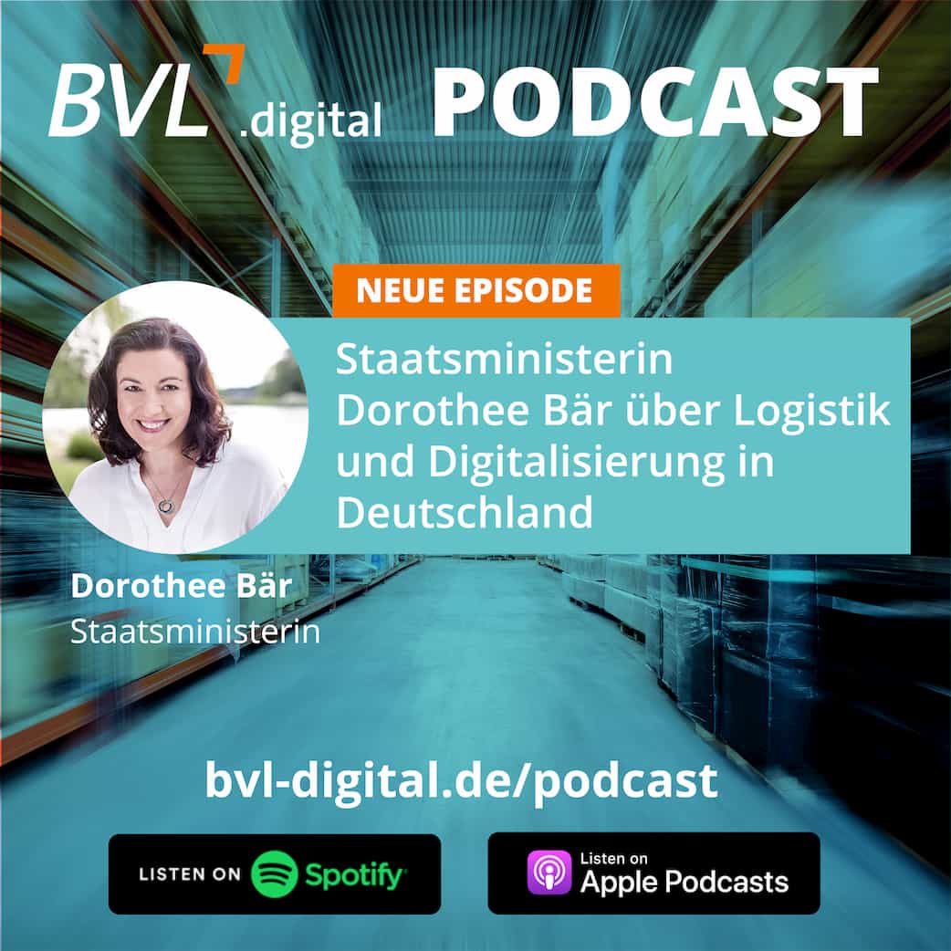 #6: Staatsministerin Dorothee Bär über Logistik und Digitalisierung in Deutschland