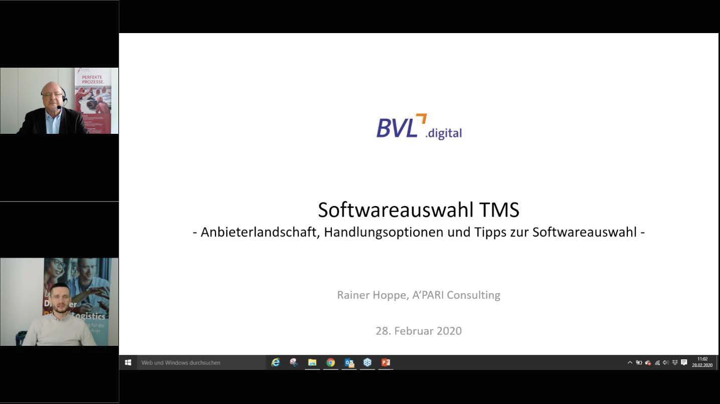 Softwareauswahl TMS – Betriebliche und technologische Anforderungen
