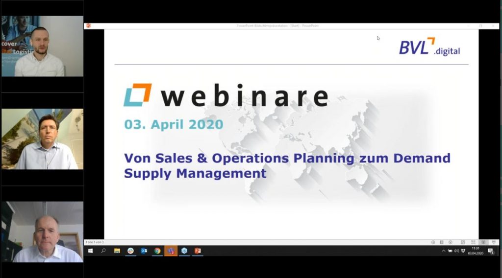 Von Sales & Operations Planning zum Demand Supply Management