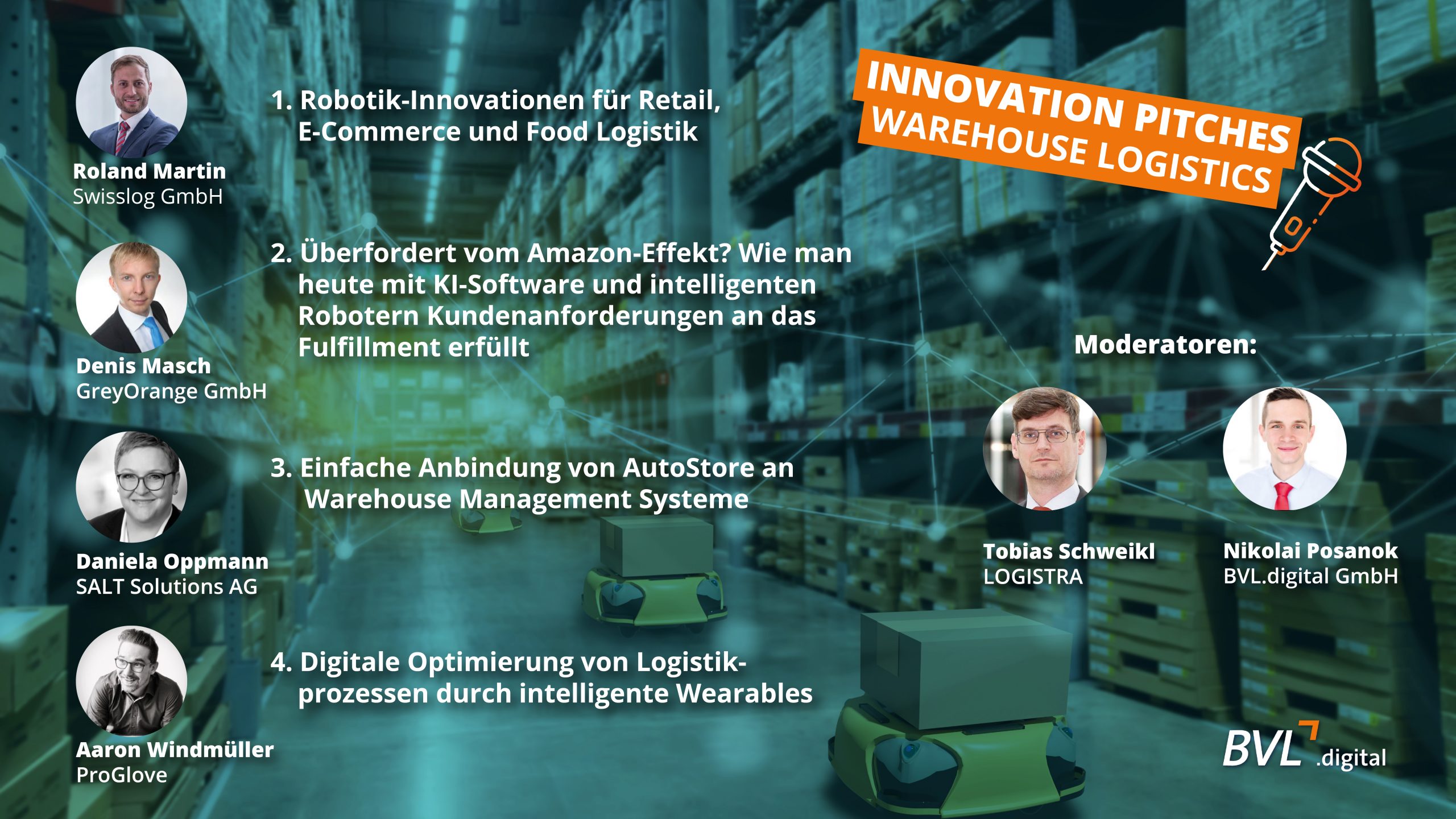 Innovation Pitches - Warehouse Logistics