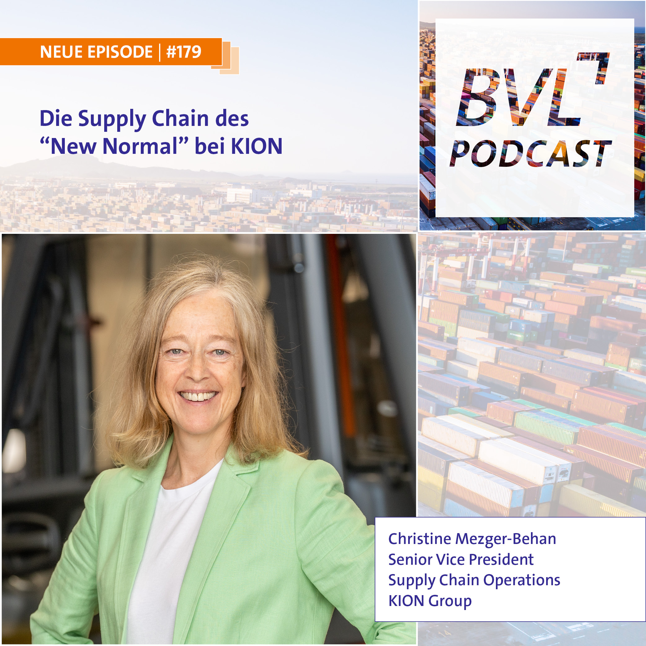 Christine Mezger-Behan, Senior Vice President Supply Chain Operations, KION Group