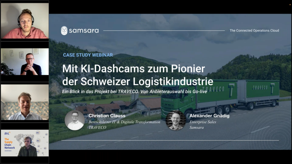 Mit KI-Dashcams zum Pionier der Schweizer Logistikindustrie – Ein Blick in das Projekt bei TRAVECO. Von Auswahl bis Go-Live